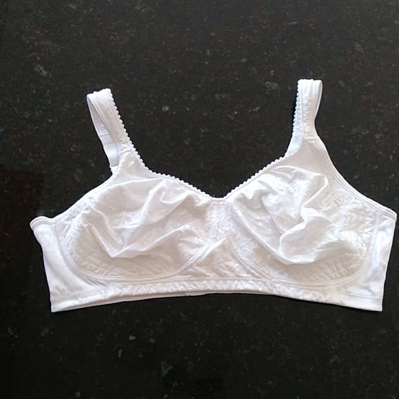 Playtex 18-Hour Wireless Bra 42D White Style 4745 - Picture 12 of 16